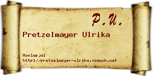 Pretzelmayer Ulrika névjegykártya